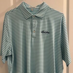 Peter Millar Sea Island Blue Polo Shirt